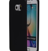 TPU Hoesje voor Galaxy S6 Edge G925F met verpakking Zwart