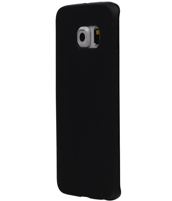 Caso de TPU para el Galaxy S6 Edge G925F con embalaje Negro