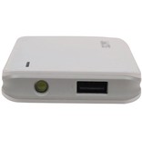 Sunpin Power Bank F110 Capacity: 3.7V / 11000mAh Wit/Grijs