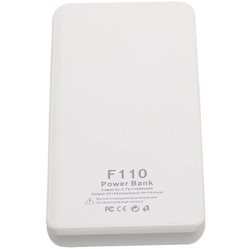 Sunpin Powerbank F110 Kapacitet: 3,7V / 11000mAh Hvid/Grå