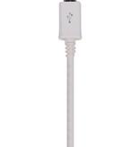 2.1 Micro câble USB Blanc