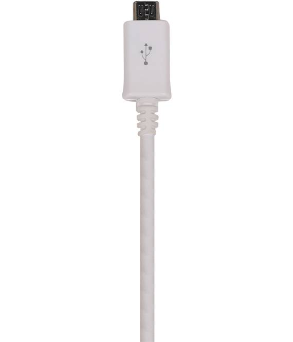 2.1 A Micro USB cable White