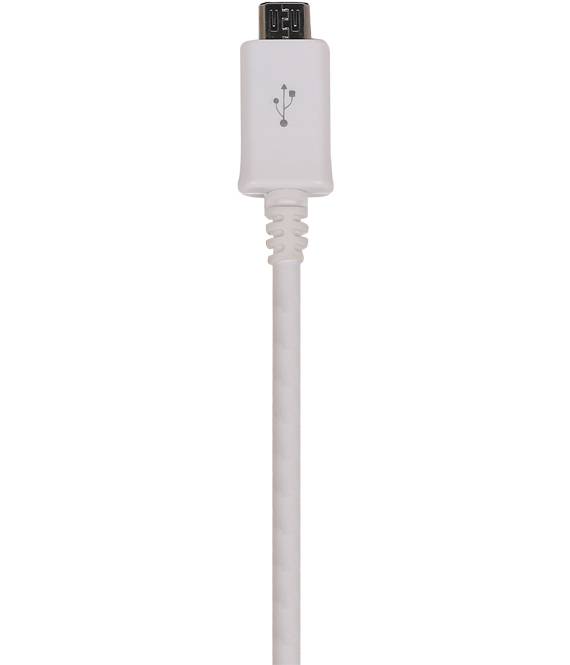 2.1 A Micro USB kabel Wit