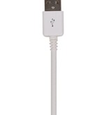 2.1 Micro câble USB Blanc