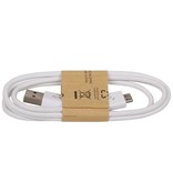 2.1 A Micro USB cable White