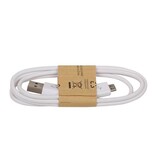 2.1 A Micro USB kabel Wit