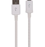 2.1 En Micro USB-kabel Hvid