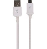 2.1 A Micro USB cable White