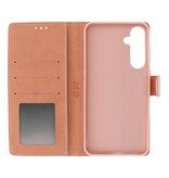 Bookstyle Wallet Cases Hoesje voor Samsung Galaxy S24 Plus Grijs