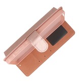 Bookstyle Wallet Cases Hoesje voor Samsung Galaxy S24 Plus Grijs
