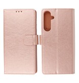 Bookstyle Wallet Cases Hoesje voor Samsung Galaxy S24 Plus Grijs