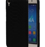 Custodia rigida Snake per Honor 4 A / Y6 Nero