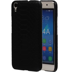 Snake Hard Case für Honor 4 A / Y6 Schwarz