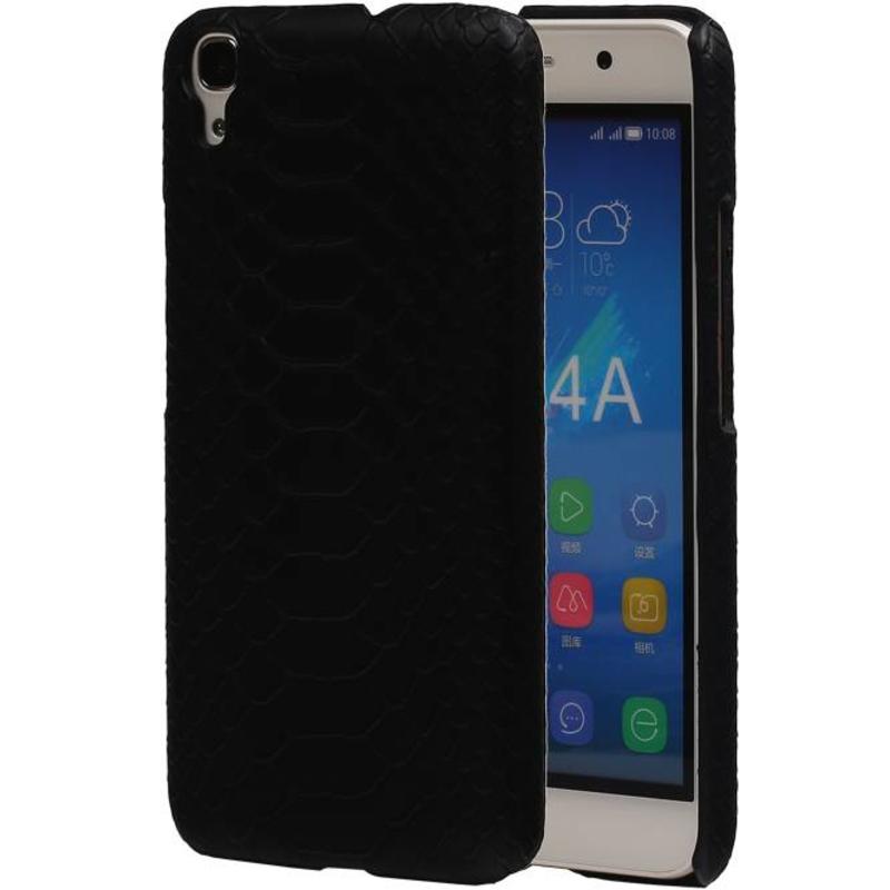 Snake hårdt etui til Honor 4 A / Y6 Sort