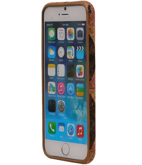 Cork Design TPU Cover for iPhone 6 / s Model A