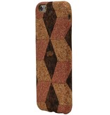 Cork-Entwurfs-TPU Fall für das iPhone 6 / s Modell A