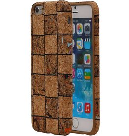 Cork TPU Case Design pour le modèle B de l'iPhone 6 /