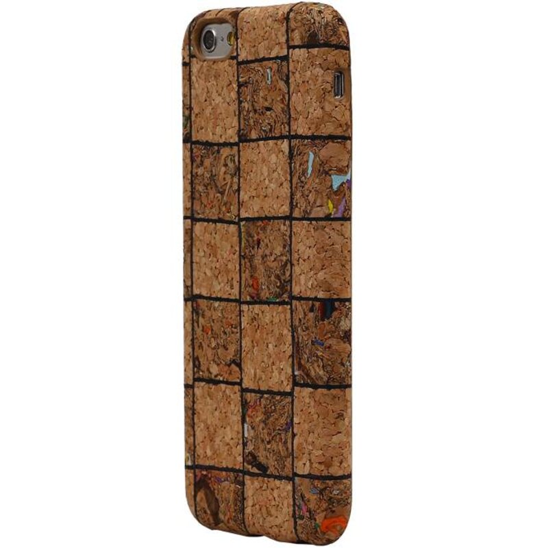 Cork-Entwurfs-TPU Fall für das iPhone 6 / s Modell B