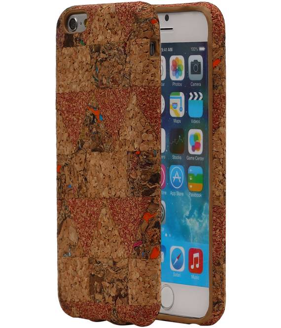 Cork-Entwurfs-TPU Fall für das iPhone 6 / s Modell C