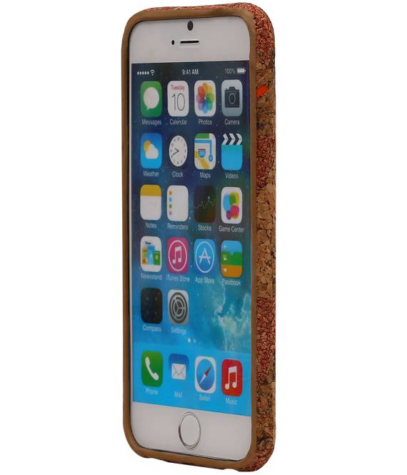 Cork-Entwurfs-TPU Fall für das iPhone 6 / s Modell C