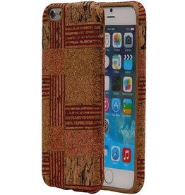 Cork Design TPU Cover for iPhone 6 / s Model D