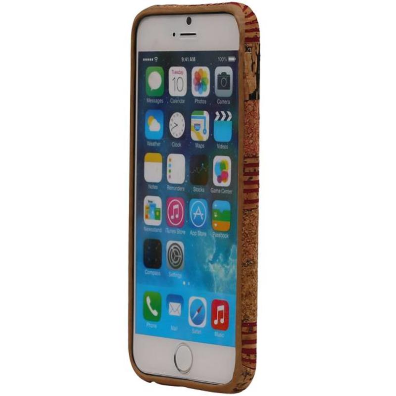 Design TPU Taske Cork til iPhone 6 / s model D