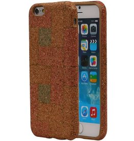 Cork-Entwurfs-TPU Fall für das iPhone 6 / s Modell E