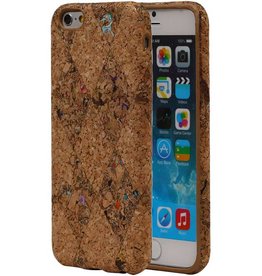 Cork TPU Case Design pour le modèle F de l'iPhone 6 /