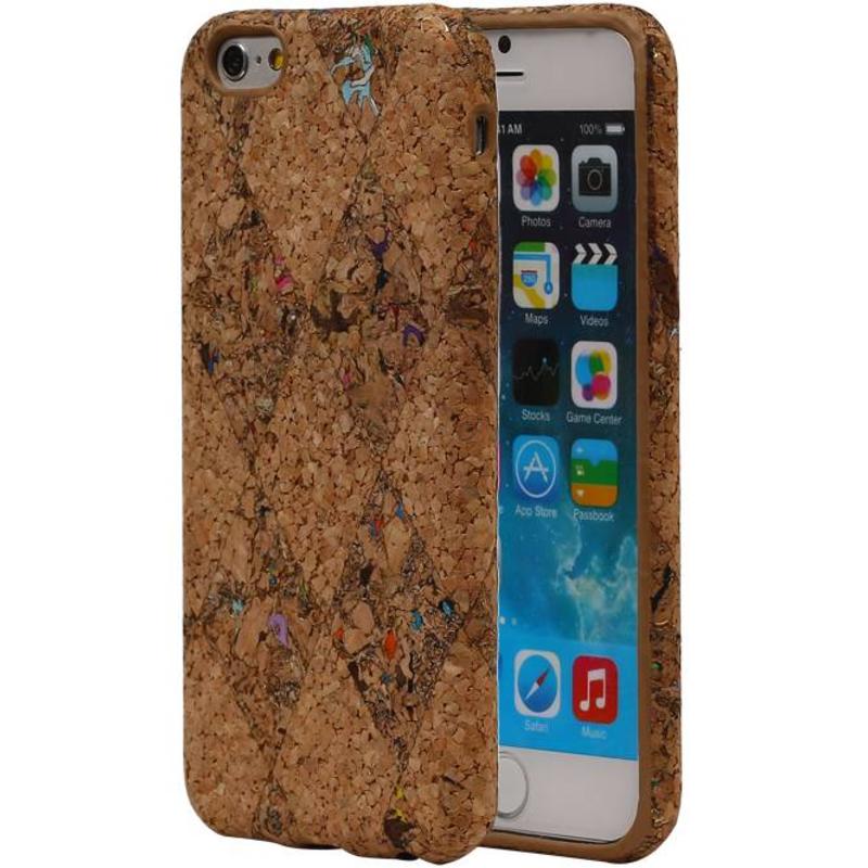 Cork TPU Case Design pour le modèle F de l'iPhone 6 /
