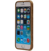 Lodrette striber Træ Look TPU Taske til Galaxy J1 Beige