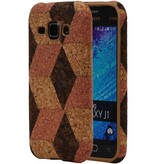 Cork Design TPU Cover for Galaxy J1 J100F Model A