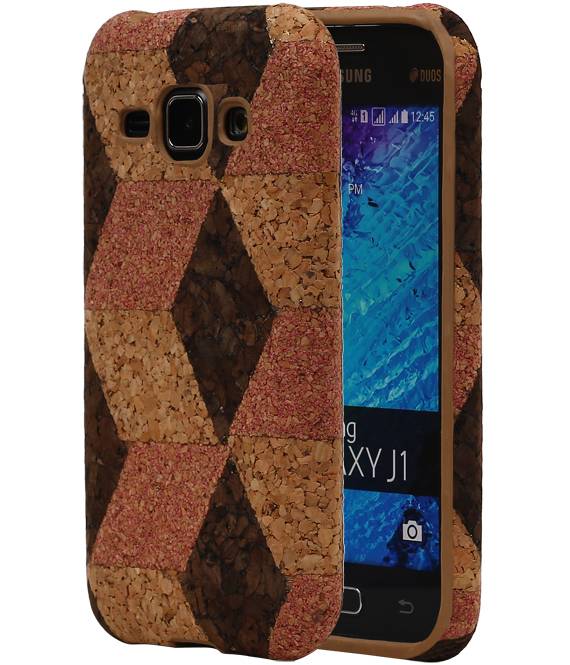 Cork Design TPU Cover for Galaxy J1 J100F Model A