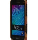 Cork TPU Case Design pour Galaxy J1 J100F Modèle A