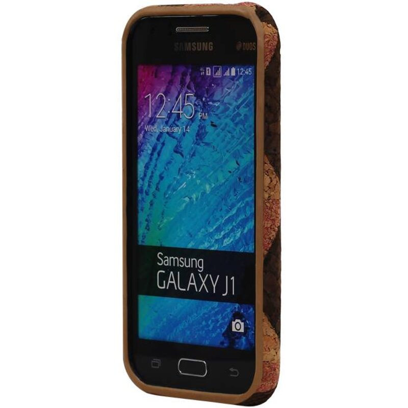 Corcho caso del diseño TPU para la galaxia J1 J100F Modelo A