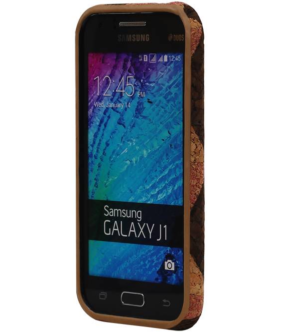 Cork Design TPU Cover for Galaxy J1 J100F Model A