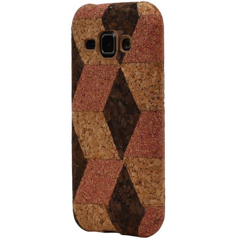 Cork TPU Case Design pour Galaxy J1 J100F Modèle A