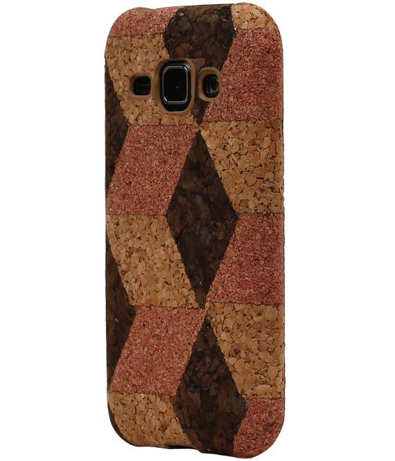 Cork Design TPU Cover for Galaxy J1 J100F Model A