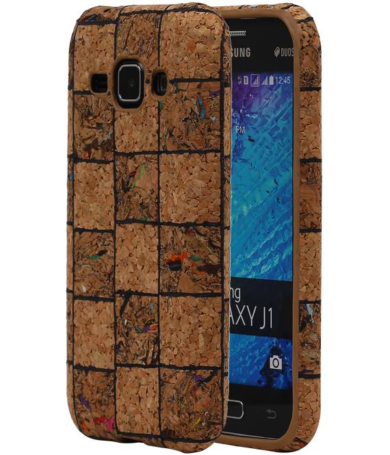 Cork Design TPU Cover for Gallaxy J1 J100F Model B