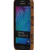 Cork TPU Case Design pour Gallaxy J1 J100F Modèle B