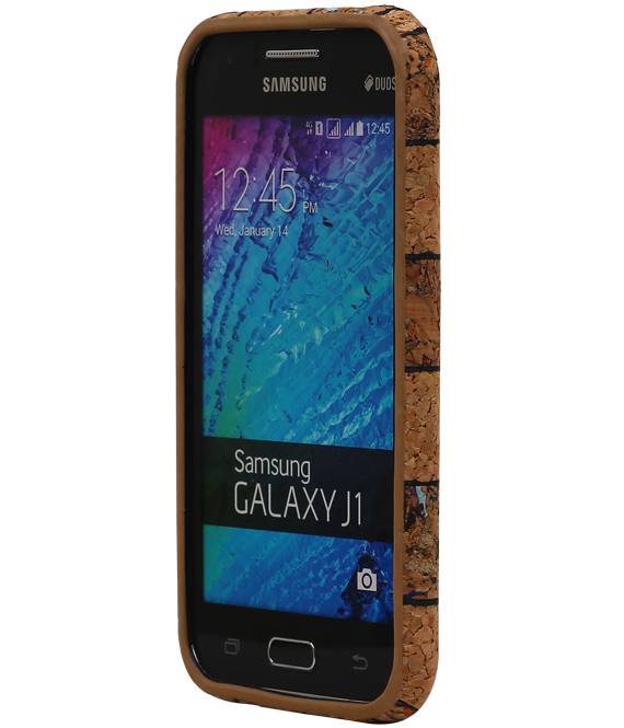 Cork Design TPU Cover for Gallaxy J1 J100F Model B