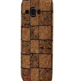 Cork TPU Case Design pour Gallaxy J1 J100F Modèle B