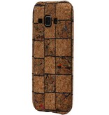 Cork-Entwurfs-TPU Fall für Gallaxy J1 J100F Modell B