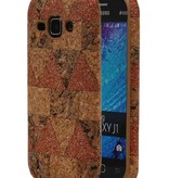 Cork Design TPU Cover for Galaxy J1 J100F Model C