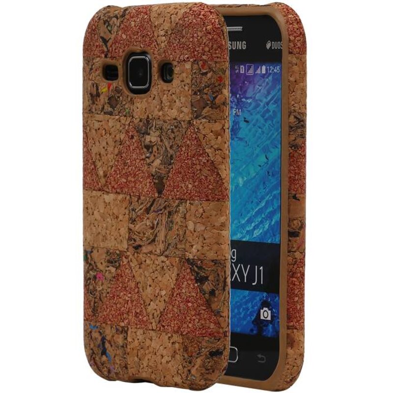 Cork TPU-Entwurfs-Fall für Galaxie J1 J100F Modell C