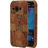 Cork TPU conception de cas pour Galaxy J1 J100F Modèle C