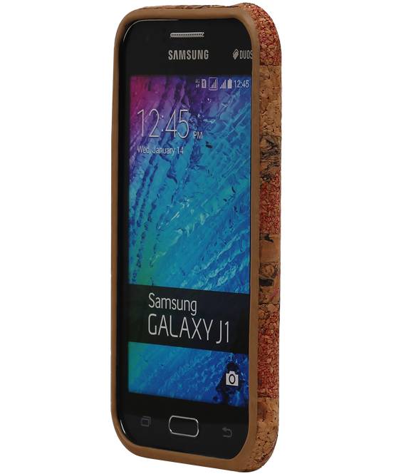 Cork Design TPU Cover for Galaxy J1 J100F Model C