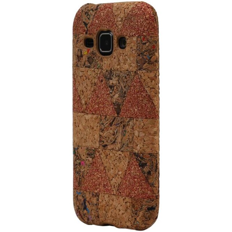 Cork TPU-Entwurfs-Fall für Galaxie J1 J100F Modell C