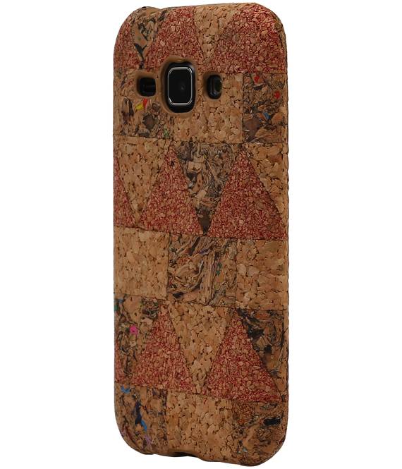 Cork Design TPU Cover for Galaxy J1 J100F Model C