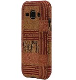 Cork TPU Case Design pour Galaxy J1 J100F Modèle D