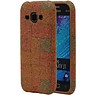 Cork TPU Case Design pour Galaxy J1 J100F Modèle E